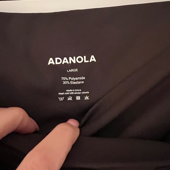 Adanola Ultimate Wrap Over Leggings - Coffee Bean - L - Picture 5 of 6